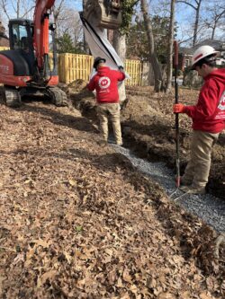 Sewer line replacement process step five